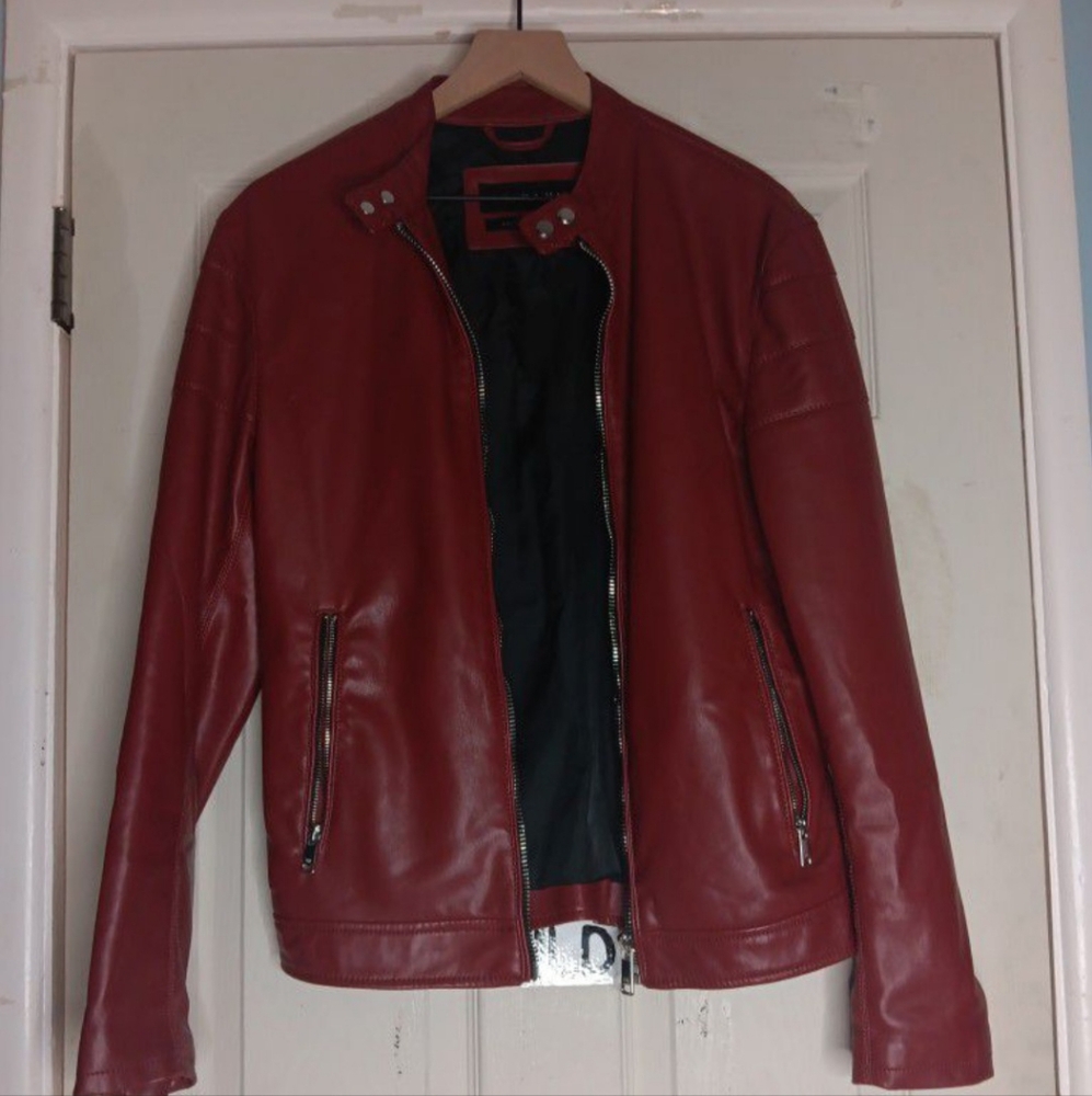 ZARAMAN leather jacket S
